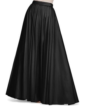 EMILY SHALANT Soft Taffeta Ball Gown Skirt - Black