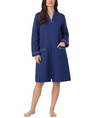 Eileen West Waltz Zip Robe - Blue