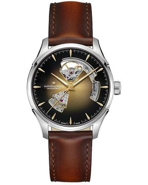 Hamilton Jazzmaster Open Heart Automatic Watch, 40Mm - Multicolor