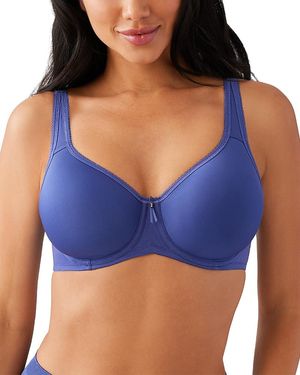 Wacoal Basic Beauty Full-Figure Spacer Underwire T-Shirt Bra - Blue