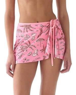 Kate Spade Wrap Skirt Cover Up - Pink