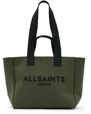 AllSaints Izzy Medium Tote - Green