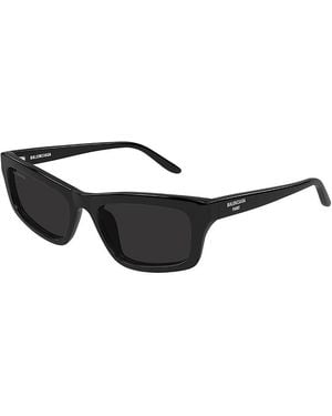 Balenciaga Cat Eye Sunglasses, 56Mm - Black