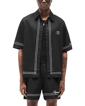 Represent Border Shirt - Black