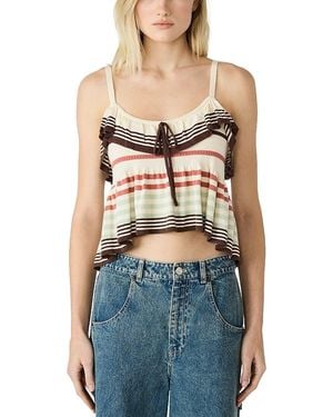 Steve Madden Aubriana Sweater Top - Blue