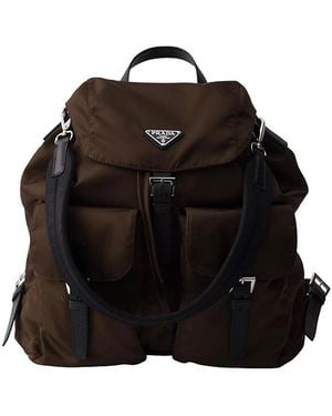 Prada Re-Nylon Backpack - Black