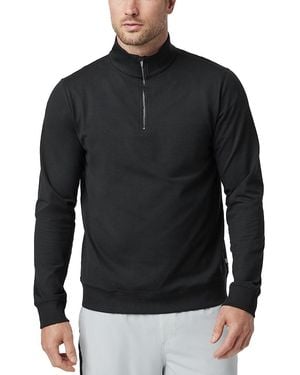 Vuori Coronado Half-Zip Sweatshirt - Black