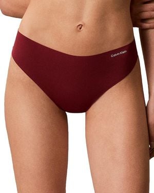 Calvin Klein Invisibles Thong - Red