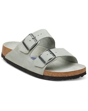 Birkenstock Arizona Slide Sandals - Gray