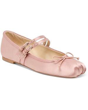 Dolce Vita Gibsen Suede Ballet Flats - Pink