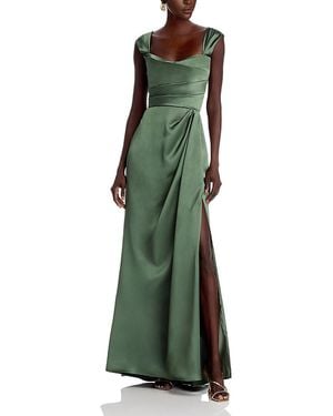 Amsale Corset Gown - Green