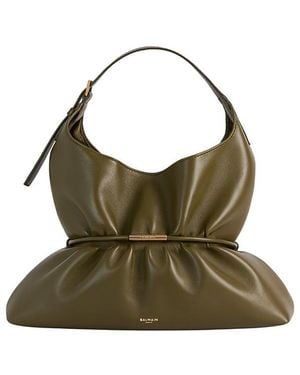 Balmain Sphynx Medium Bag - Green