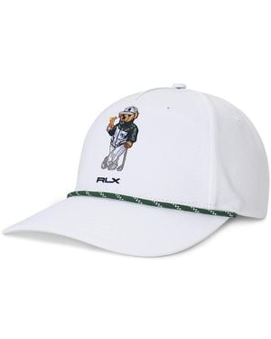Polo Ralph Lauren Rlx Seasonal Bear Cap - White