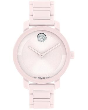 Movado Bold Evolution 2.0 Watch, 34Mm - Pink