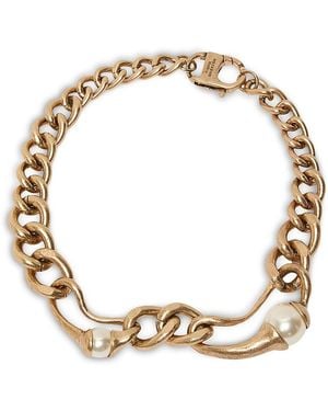 Weekend by Maxmara Wkagiglio Chain Choker Necklace - Metallic