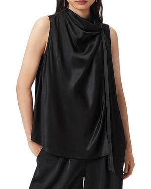 AllSaints Herela Top - Black