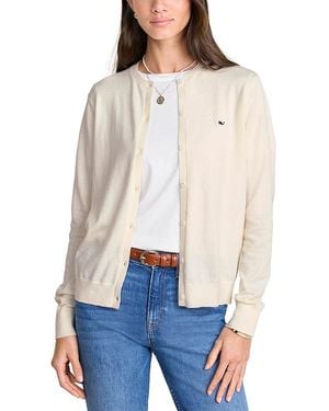 Vineyard Vines Cardigan Sweater - White