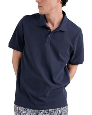 Seasalt Cornwall Balefire Polo Shirt - Blue