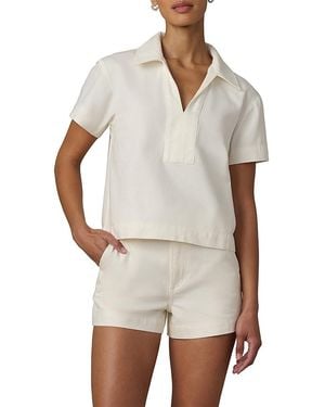 Joe's Jeans The Lillian Denim Pullover Shirt - White