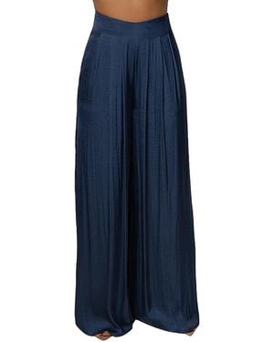 JLUXLABEL Core Form Pleated Trouser - Blue