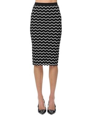 Hervé Léger The Giana Skirt - Black