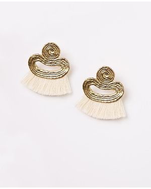 COG Sonia Tassel Earrings - Metallic