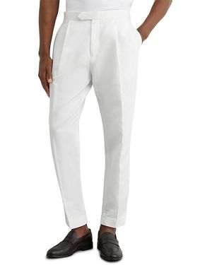Reiss Tapered Pleat Pants - Gray