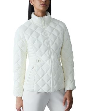 Mackage Vik Diamond-Quilted Short Down Jacket - Natural