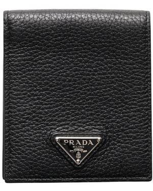 Prada Leather Wallet - Black