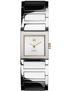 MVMT Marquise Square Tank Watch, 22 X 22Mm - Black