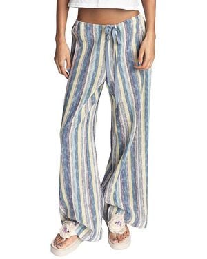 Anna Sui Serape Knit Pants - Blue