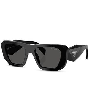 Prada Square Sunglasses, 53Mm - Black