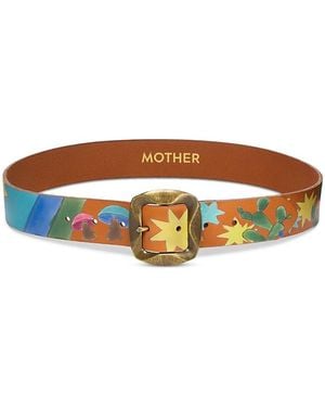 Mother The Leather Belt - Brown