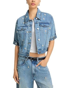 Steve Madden Blu Denim Jacket - Blue