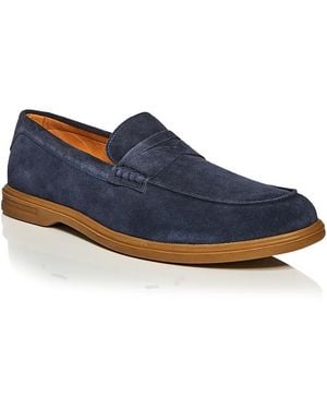 Peter Millar Excursionist Penny Loafers - Blue