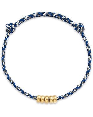 Zoe Chicco 14K Paracord Rondelle Slider Bracelet, 5 - Blue