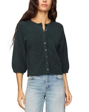 Z Supply Valor Puff Sleeve Cardigan - Black