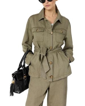 Gerard Darel Talitha Button Front Jacket - Green