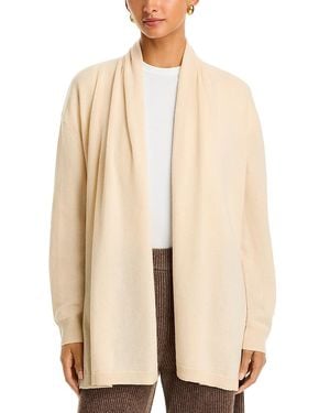 Majestic Filatures Cashmere Open Cardigan - Natural