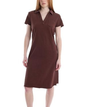 Wilt Polo Dress With Chest Pocket - Purple