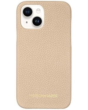 Maison De Sabre Leather Phone Case (Iphone 14) - Natural