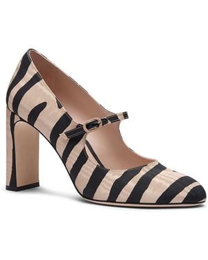 Stuart Weitzman Babette 85 Mary Jane Pumps - Brown