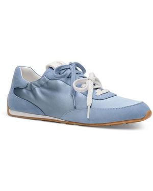 Stuart Weitzman Bond Ruche Sneakers - Blue