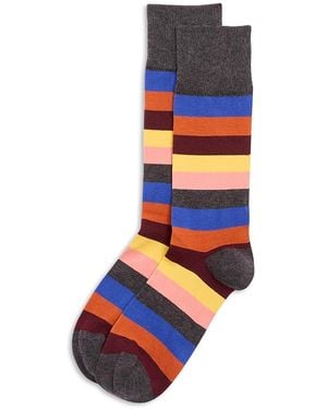 Paul Smith Stripe Crew Socks - Blue