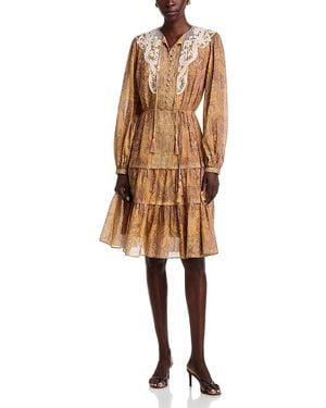 Kobi Halperin Tiered Dress - Natural