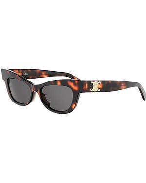 Celine Cat Eye Triomphe Sunglasses, 53Mm - Multicolor