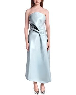 Kate Barton Liquid Draped Gown - Blue