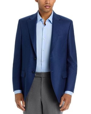 Peter Millar Flynn Classic Fit Tonal Plaid Sport Coat - Blue
