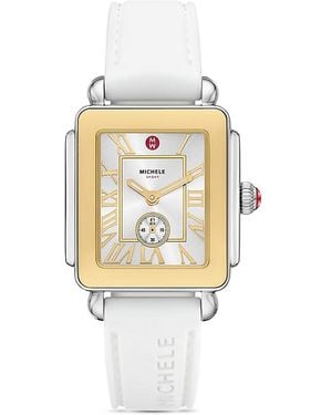 Michele Deco Mid Sport Watch, 29Mm X 31Mm - Metallic