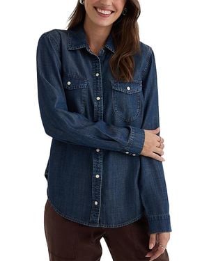 Bella Dahl Western Shirt - Blue